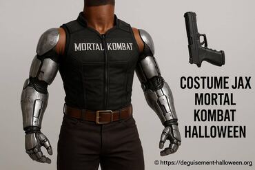 Costume Jax Mortal Kombat Halloween : conseils pour un look réussi