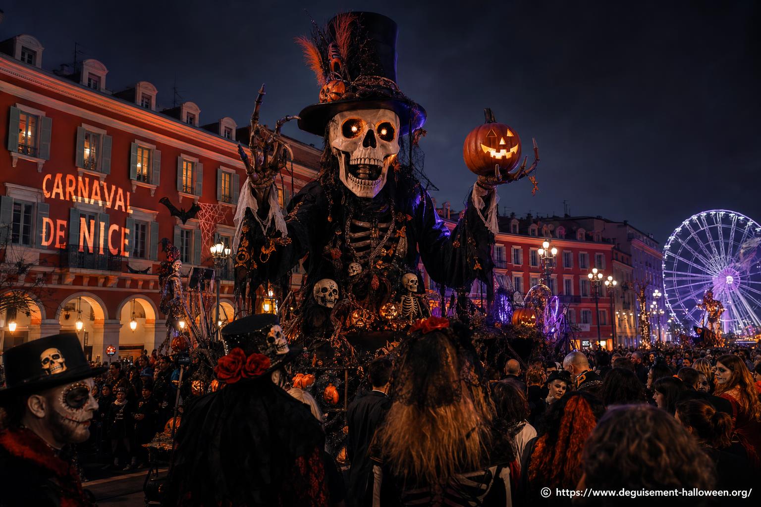 Carnaval sombre : comment Halloween s'invite à Nice
