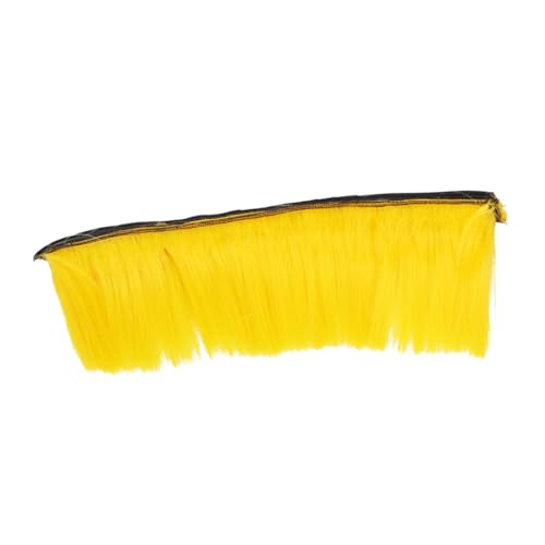 Perruque Crête de Coq Jaune Punk