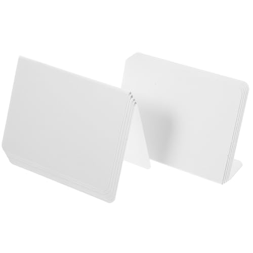 Panneau Acrylique 10pcs Blanc Chevalet Pte Nom de Table Fête