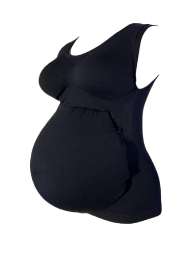 Faux Ventre Enceinte Noir L