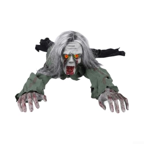 Comgooldool Halloween rampant zombie animatronic intérieur e