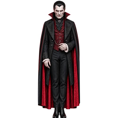 Vampire (Red) Silhouette en Carton Taille Mini