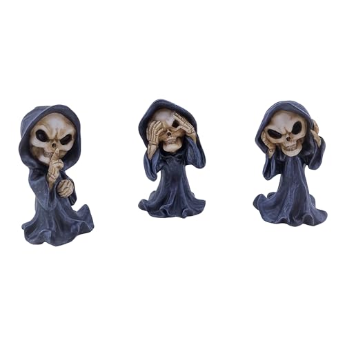 ICE ARMOR Lot de 3 figurines Grim Reaper - 8,9 cm de hauteur