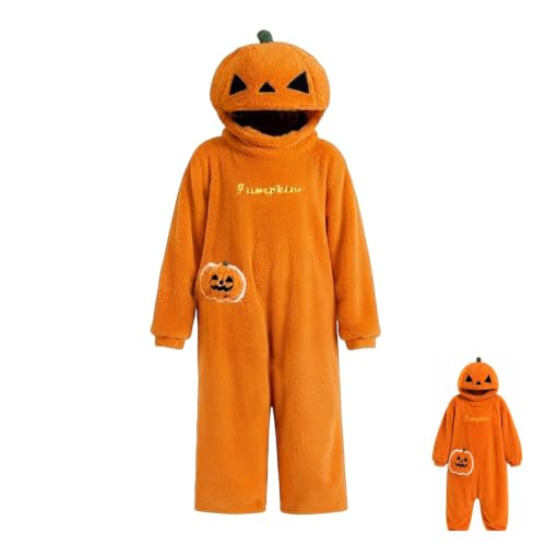 STOAT Onesie. Halloween Doux Costume de Citrouille M 150-160