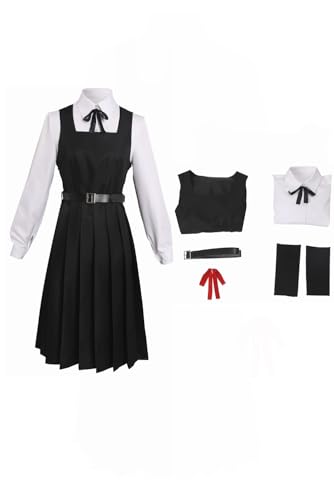 Alleyon Costume de cosplay Chainsaw Mitaka L