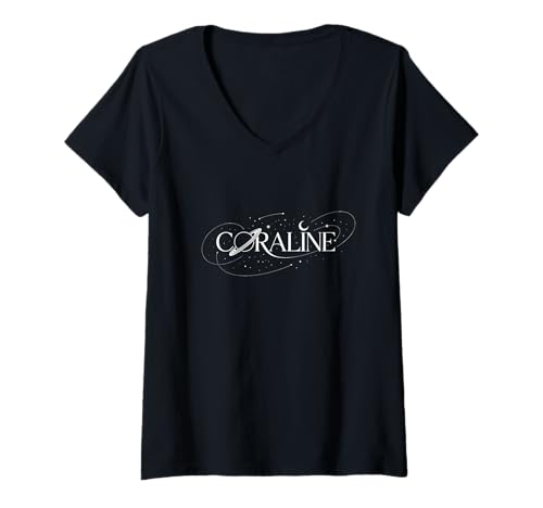 Femme Coraline Céleste Personnalisé Mignon Nom Word Art T-Sh