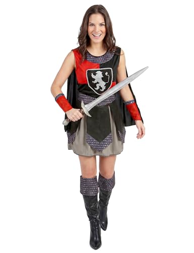 DEGUISE TOI - Déguisement Chevalier Médiéval Femme - Robe av