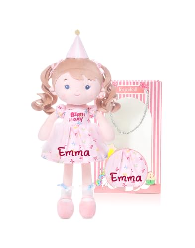 LeyaDoll Poupée douce personnalisée de 40,6 cm, poupée de ch