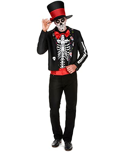 DEGUISE TOI - Déguisement Squelette motifs Dia de los muerto