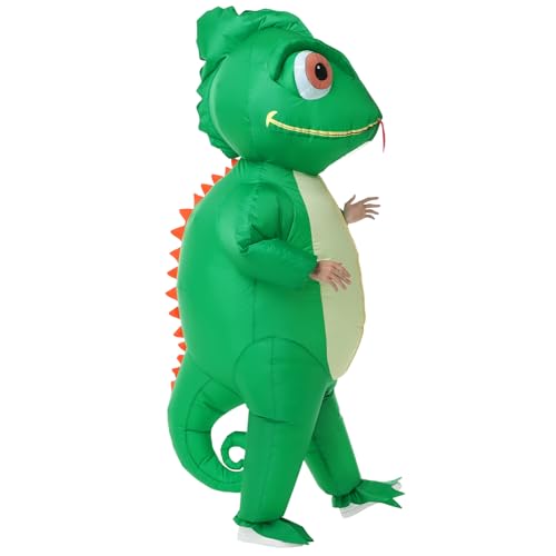 Poptrend Costume de nain gonflable pour adultes et enfants,