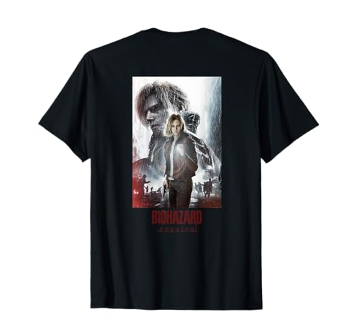 Resident Evil Requiem Leon & Grace Art BP T-Shirt