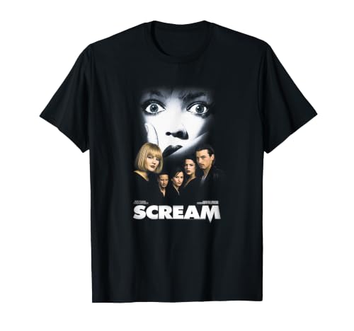Scream Classic Movie Poster Vintage 90s Horror T-Shirt