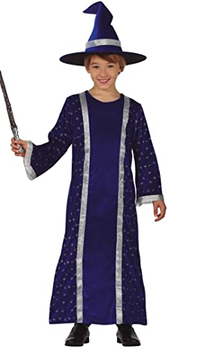 FIESTAS GUIRCA Déguisement Sorcier Magique Merlin Enfant