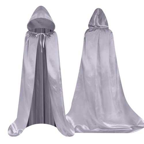 Aomig Cape à Capuchon, Déguisement Adulte Unisexe Costume, C