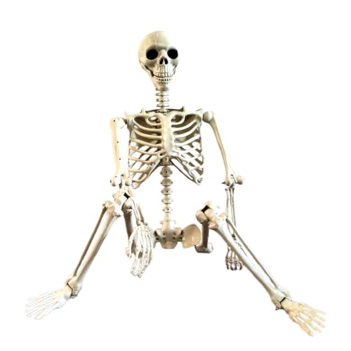 Simoade Squelettes pour Halloween 91 cm Effrayant Réaliste A