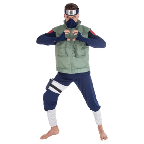 Chaks - Costume Kakashi Hatake pour homme, tenue Naruto offi