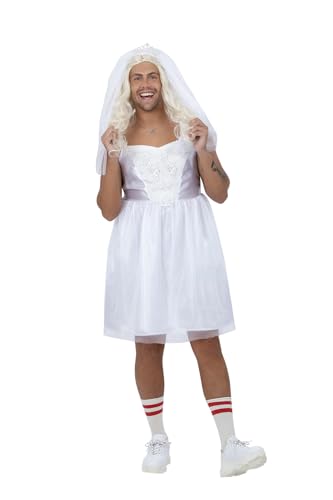 Smiffys Costume de mariée pour homme - Robe de mariée amusan