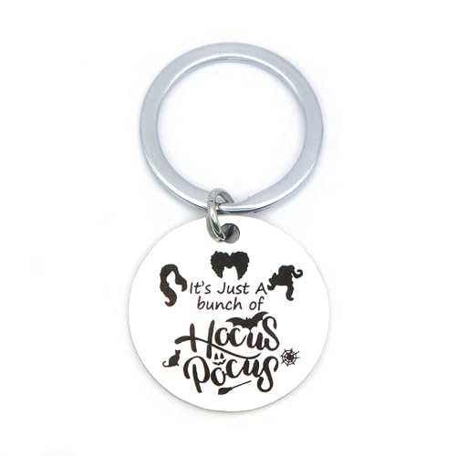 Tebliomro Porte-clés effrayant Hocus Pocus pour femme et hom