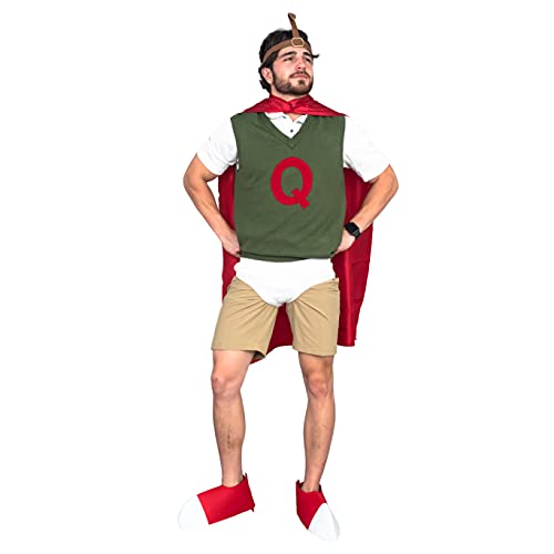 Costume complet de super-héros Quailman pour Halloween