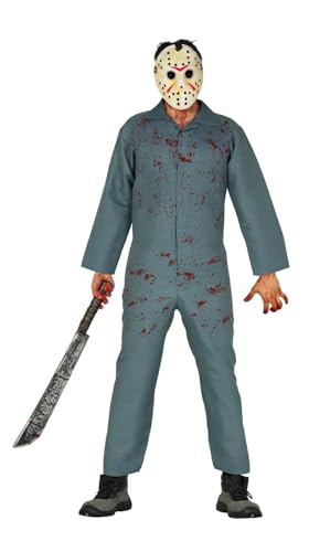 Costume Psycho Adulte Gris L