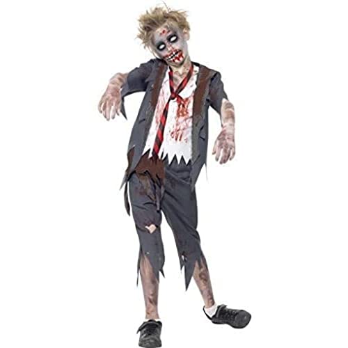 Smiffys Costume écolier zombie, avec pantalon, veste, fausse