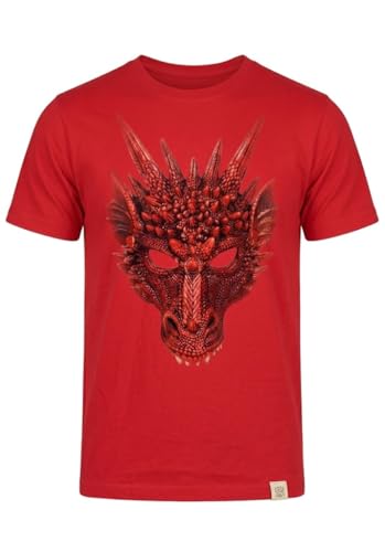 Fartoni Masque Dragon Rouge Pour Enfant Ou Adulte Sans Ailes