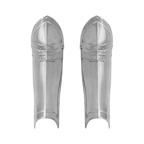 Lord of Battles Paire de greaves médiévales pour jambes - Gr