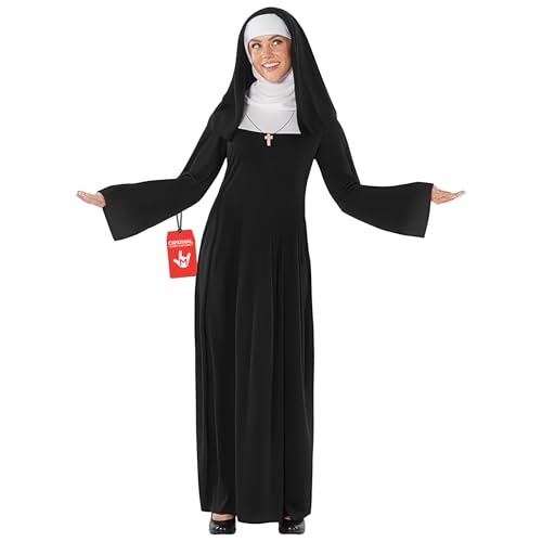 Fun Shack Costume Bonne Sœur Femme, Déguisement Halloween Re
