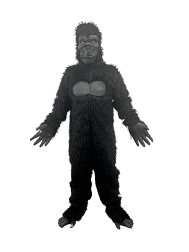Costume de gorille complet pour homme - Mascotte de singe en