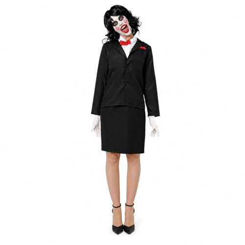 Déguisement Jigsaw pour femme (taille unique). Costume dhorr