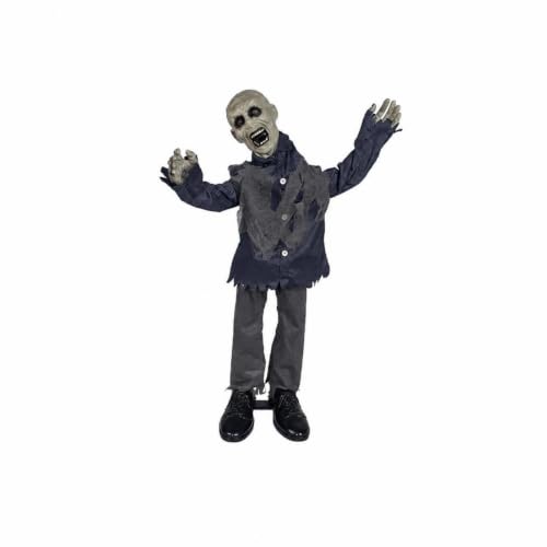 Fonowx Zombie Effrayant | Alimentation par 3 Piles AA, Zombi