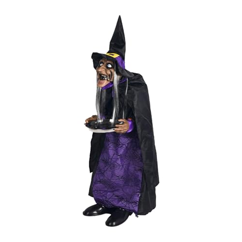 Woideklu Statue Majordome Horreur Halloween Figurine Ornemen