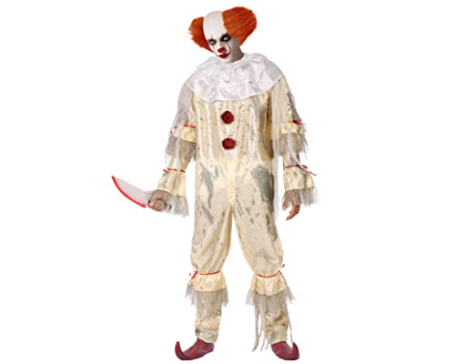 ATOSA déguisement clown homme adulte beige XL