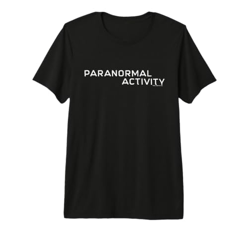 Paranormal Activity Logo T-Shirt Haut de Gamme