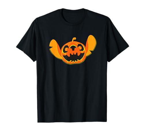 Disney Stitch Jack-O'-Lantern Halloween T-Shirt