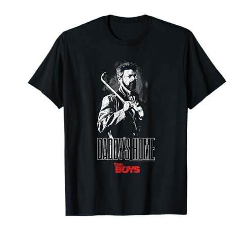 The Boys Daddys Home Billy Butcher Black & White TV Show T-S