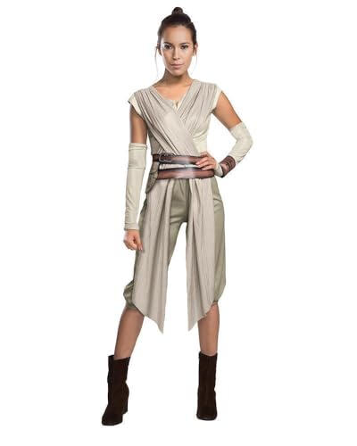 Star Wars 810668 Ru810668md Rey Party Supplies, solide, beig