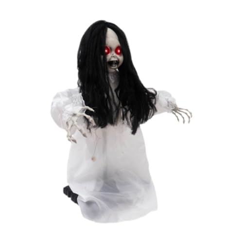 Sharplace Poupée dhorreur dhalloween, poupée décorative effr