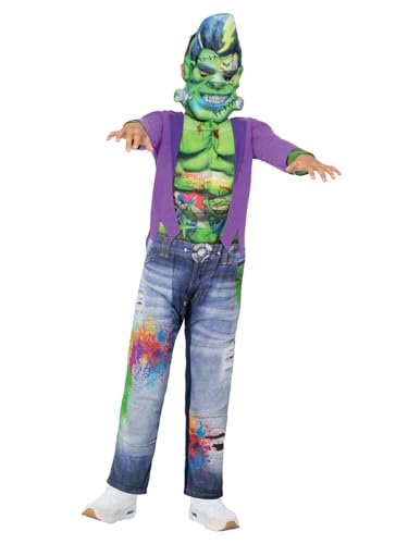 Smiffys Déguisement de Frankenstein graffiti, Tout-en-un et 