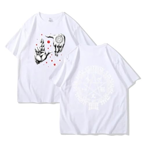 Zohviu T-Shirt Hip Hop Manga Hellsing été T-Shirt Vintage Y2