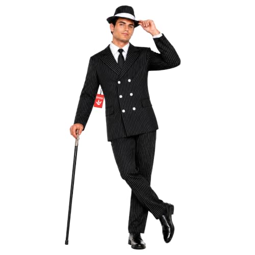 Fun Shack Deguisement Gangster Annees 20 Homme, Costume Hall
