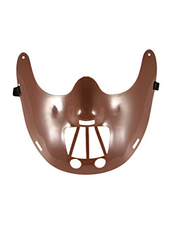 WickedFun® Masque Hannibal Lecter pour homme, Halloween, fêt