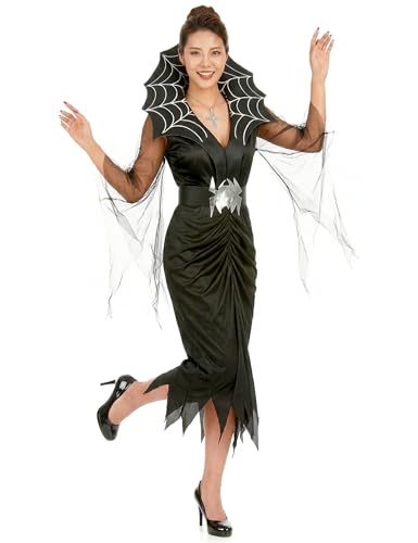 DEGUISE TOI - Déguisement sorcière araignée femme Halloween 