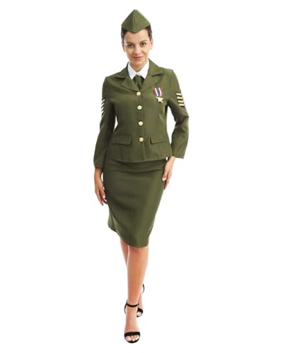 Ptit Clown - Costume Militaire Femme - Déguisement DDay Offi