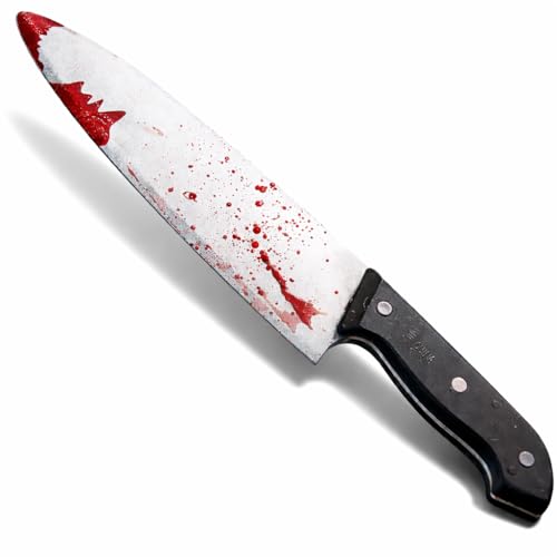 TK Gruppe Timo Klingler Faux couteau avec du sang - Accessoi