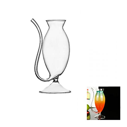 MISNODE Creative Vampire Lot de 4 verres à vin transparents