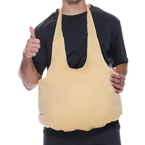 Faux ventre, vieille femme | Costume de gros fessier pour fe