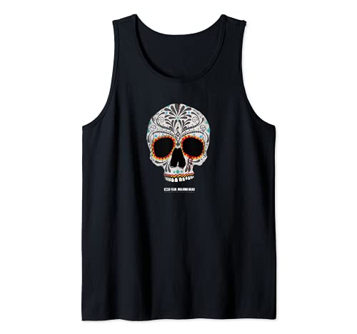 Fear The Walking Dead Day of the Dead Skull Débardeur