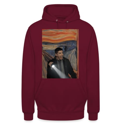 Dean Winchester Sweat à capuche unisexe Meme Painting, borde